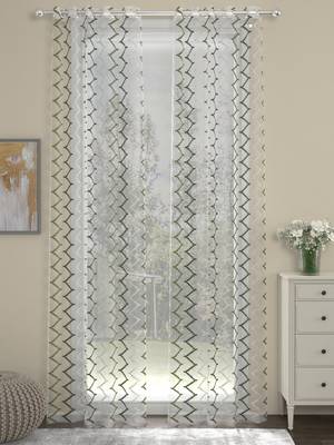 ROSARA HOME Elliott Pack of 2 Long Door Curtains 1