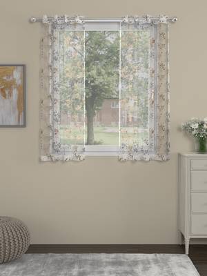 ROSARA HOME Mimosa Pack of 2 Window Curtains 1