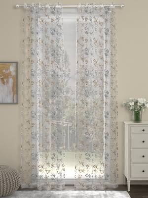 ROSARA HOME Mimosa Pack of 2 Door Curtains 1