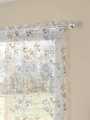 ROSARA HOME Mimosa Pack of 2 Long Door Curtains 2