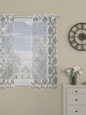 ROSARA HOME Ornate Pack of Single Window Curtain 1