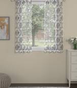ROSARA HOME Ornate Pack of 2 Window Curtains