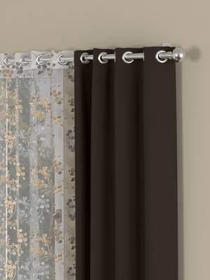 ROSARA HOME Erba Mimosa Pack of 4 Window Curtains 2