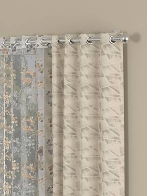 ROSARA HOME Reggio Mimosa Pack of 4 Window Curtains 2