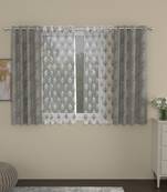 ROSARA HOME Regal Dwell Pack of 4 Window Curtains