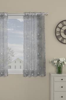 ROSARA HOME Marcus Pack of Single Window Curtain