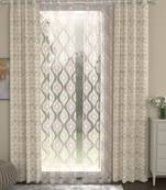 ROSARA HOME Reggio Ogge  Pack of 4 Door Curtains