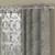 ROSARA HOME Regal Ornate Pack of 4 Door Curtains