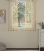 ROSARA HOME  Striped Pack of 2 Window Curtains