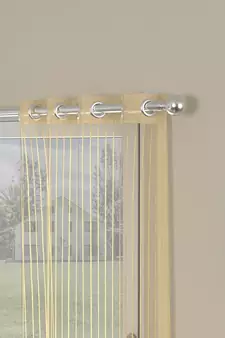 ROSARA HOME  Striped Pack of 2 Window Curtains