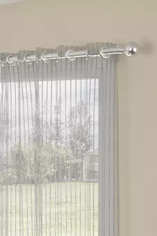 ROSARA HOME  Striped Pack of 2 Door Curtains