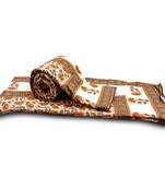 Jaipuri Golden Print Double Bed Ac Comforter