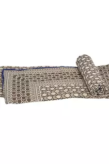 Hand Block Printed Cotton Double Bed Ac Dohar