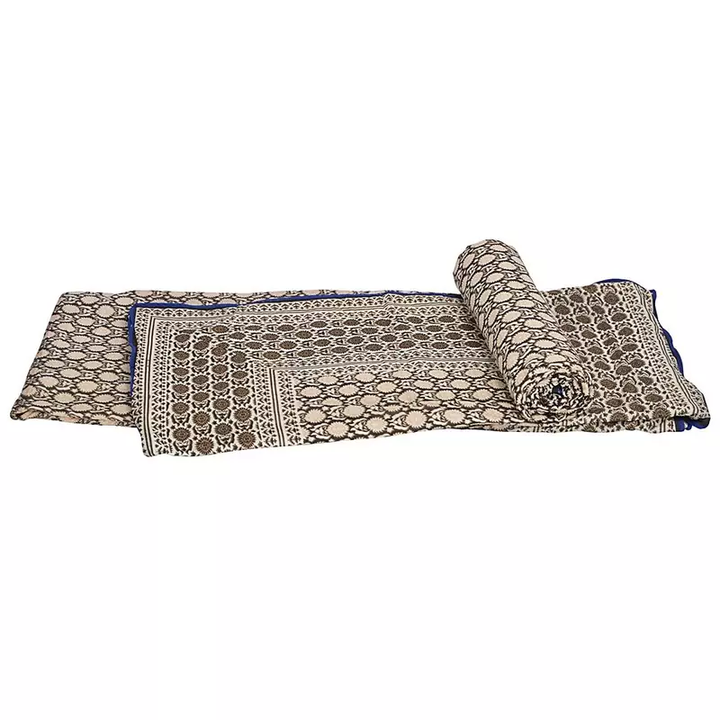 Hand Block Printed Cotton Double Bed Ac Dohar