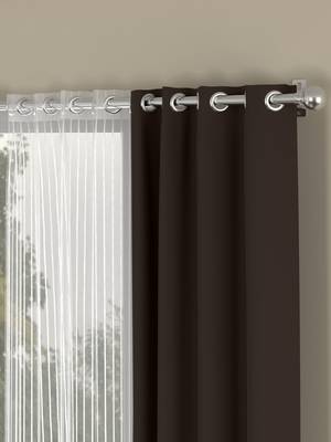ROSARA HOME Erba Striped Pack of 4 Door Curtains 2