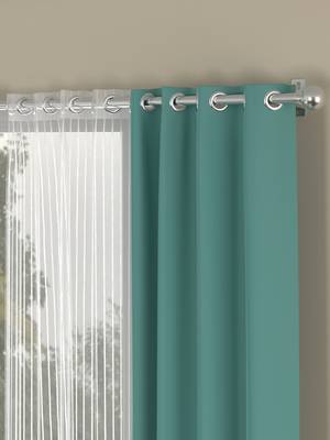ROSARA HOME Erba Striped Pack of 4 Door Curtains 2