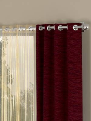 ROSARA HOME Mateo Striped Pack of 4 Door Curtains 2