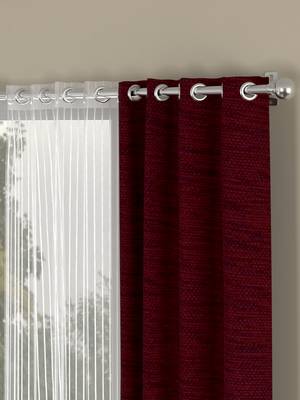 ROSARA HOME Mateo Striped Pack of 4 Door Curtains 2
