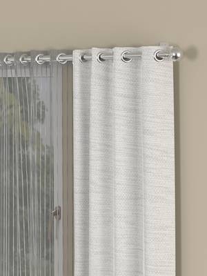 ROSARA HOME Mateo Striped Pack of 4 Window Curtains 2