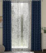 ROSARA HOME Emerald Wallace Pack of 4 Door Curtains
