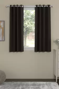 ROSARA HOME Dolly Pack of 2 Window Curtains
