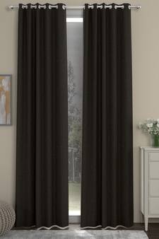 ROSARA HOME Dolly Pack of 2 Long Door Curtains