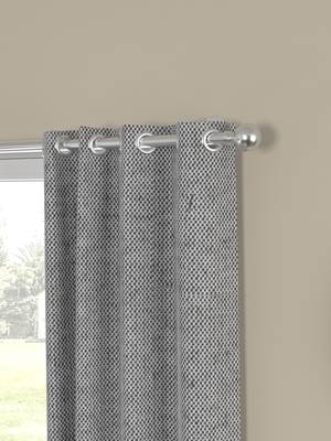 ROSARA HOME Yarn Dyed Pack of 2 Window Curtains 2
