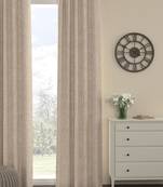 ROSARA HOME Yarn Dyed Pack of Single Door Curtain