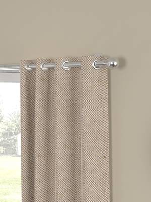 ROSARA HOME Yarn Dyed Pack of 2 Window Curtains 2
