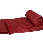 Golden Printed Pure Cotton Double Bed Quilts