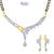 Sukkhi Graceful Gold and Rhodium plated CZ Mangal Sutra Set 