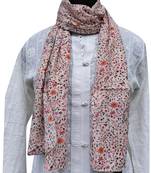 Appealing Muslin Fabric Multicolor Printed scarf