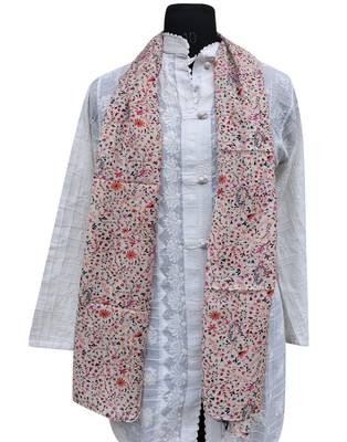 Appealing Muslin Fabric Multicolor Printed scarf 3