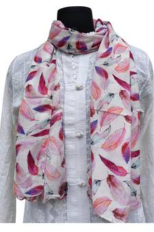 Elegant Muslin Fabric Multicolor Printed scarf