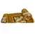 Floral Printed Green Cotton Double Bed Razai