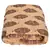 Floral Handblock Print Brown Double Bed Quilt