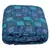 Fancy Design Chequered Blue Double Bed Quilt