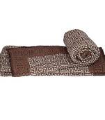 Ethnic Cotton Golden Print Single Bed Quilts