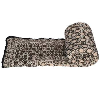 Jaipuri Style Cotton Single Bed Razai Quilts 1