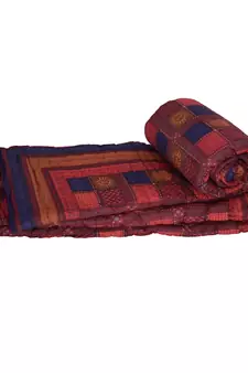 Jaipuri Style Bagru Cotton Single Bed Quilts