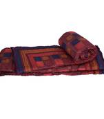 Jaipuri Style Bagru Cotton Single Bed Quilts