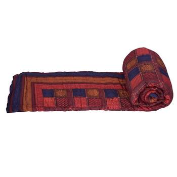 Jaipuri Style Bagru Cotton Single Bed Quilts 2