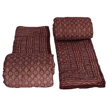 Jaipuri Printed Cotton Single Bed Razai Quilt 1