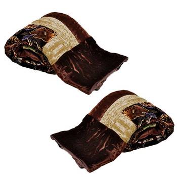 Rajasthani Single Bed Crushed Velvet Quilts 1