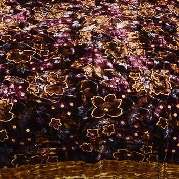 Rajasthani Single Bed Crushed Velvet Quilts 3