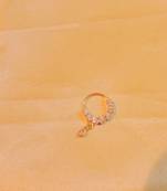 Traditional American Diamond Piercing Nath