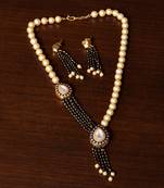 Meenakari Worked Kundan and Pearl Embellished Designer Mangalsutra MS8