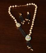 Meenakari Worked Kundan and Pearl Embellished Designer Mangalsutra MS9