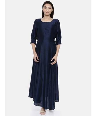 mayank modi Blue Classic Long Dress 1