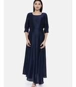 mayank modi Blue Classic Long Dress